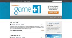 Desktop Screenshot of gamedesigncenter.org